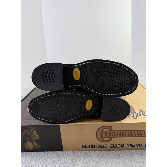 Vintage Chippewa Engineer Motorcycle 17" Boots 10.5D Made In USA Style 71418 NOS - Picture 9 of 16